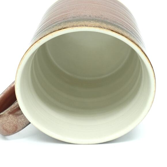 Iridescent Bronze and Browns Ceramic Coffee Mug - Picture 5 of 7